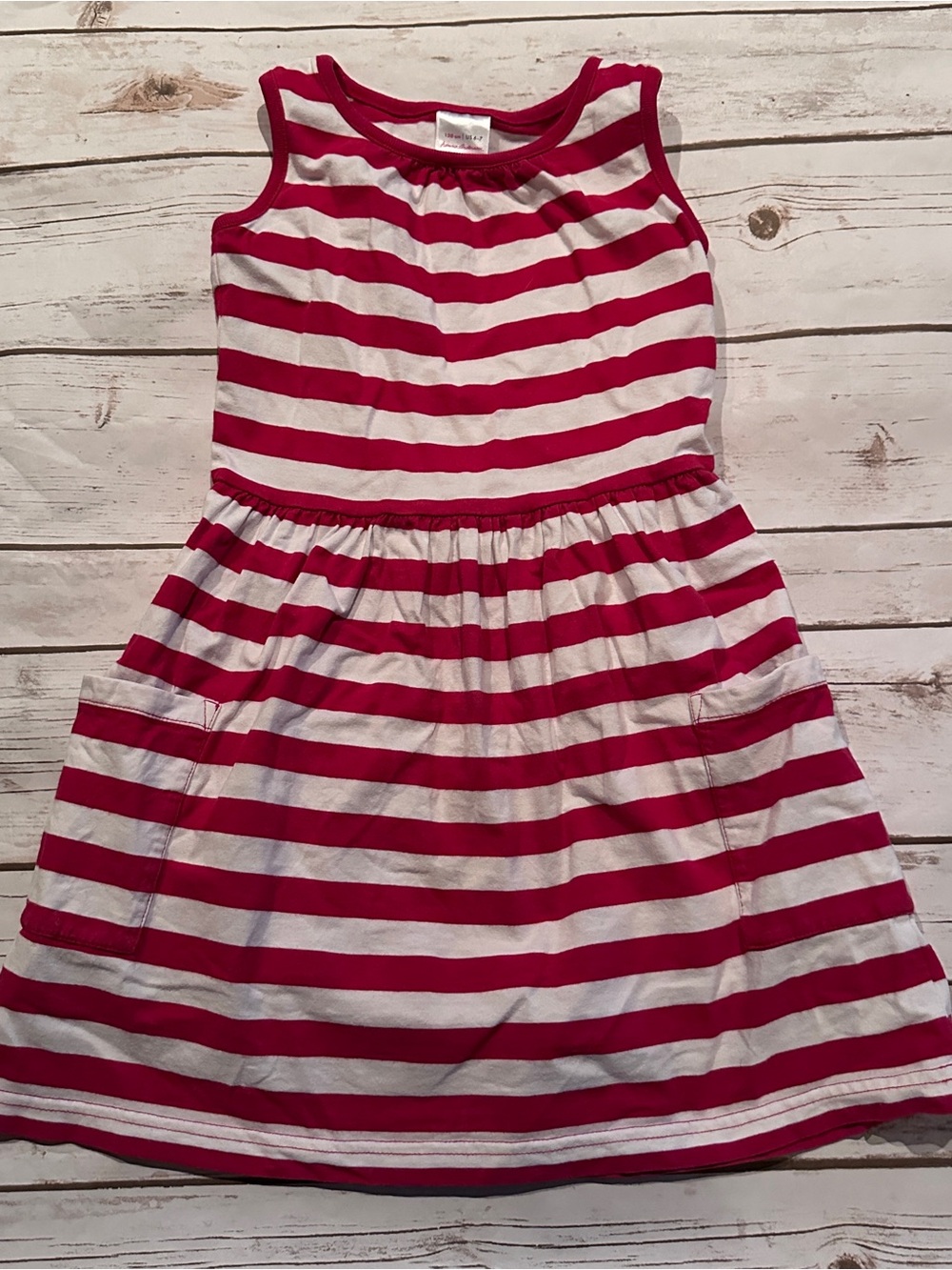 Hanna Andersson red striped dress